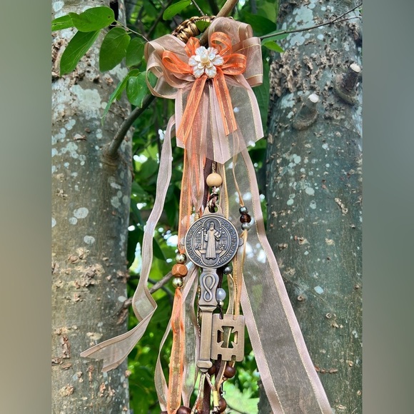 Handmade Other - ✨ Handmade Decorative Saint Benedict Key Charm ✨